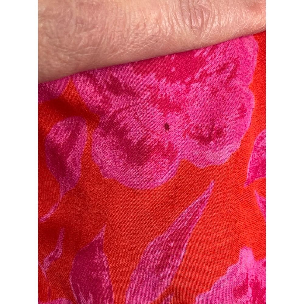 JEN'S PIRATE BOOTY Electro Floral Delirious Wrap Top Small Pink Floral Festival - Picture 10 of 11
